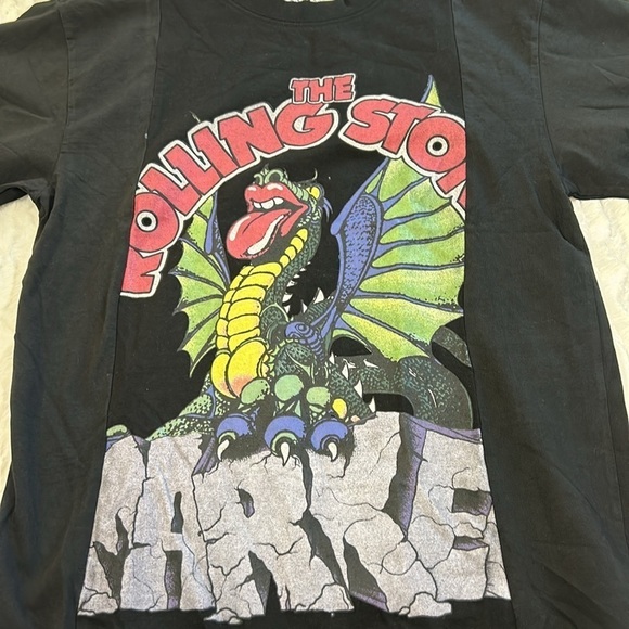 MARKET x The Rolling Stones Rework Short Sleeve T-shirt black unisex streetwear - Picture 3 of 5
